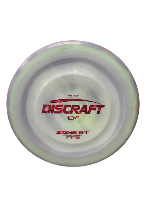 Vist Large View of Product Image Which is Used Discraft ZONE GT Disc Golf Putter Green