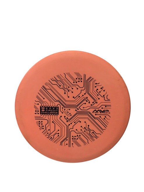 Vist Large View of Product Image Which is Used MVP RUNWAY Disc Golf Mid Range Orange