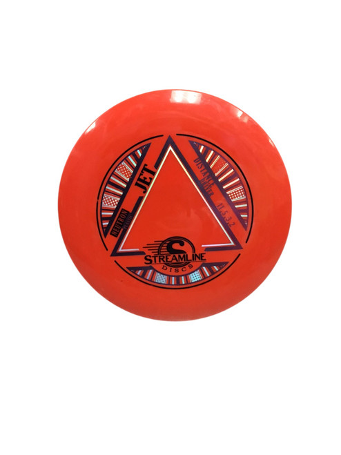 Vist Large View of Product Image Which is USED STREAMLINE JET DISC GOLF DRIVER RED