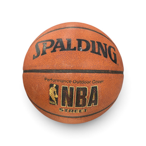 Vist Large View of Product Image Which is Used Spalding NBA Street Basketball Adult Outdoor, ball view