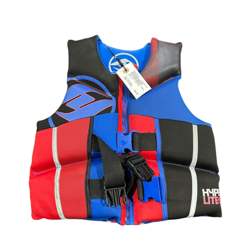 Vist Large View of Product Image Which is Used Hyperlite Youth PFD Royal Blue Youth 50-90