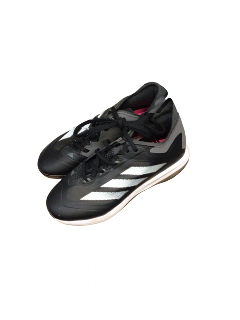 Vist Large View of Product Image Which is Used Adidas Jr FB Cleats Black Junior 04