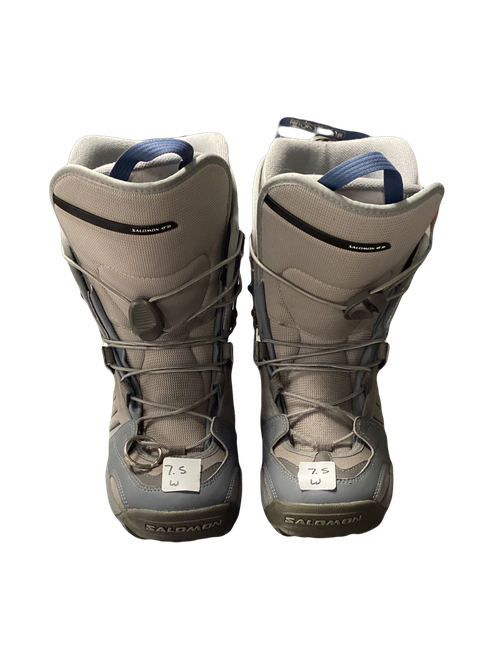 Vist Large View of Product Image Which is Used Salomon KIANA Womens Snowboard Boots Royal Blue Senior 7.5