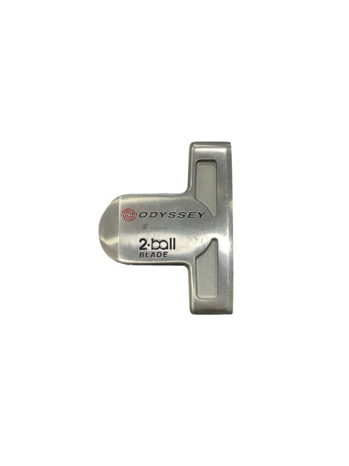 Vist Large View of Product Image Which is Used Odyssey WHITE HOT 2 BALL BLADE Mens Putter RH 35"