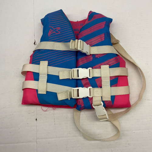 Vist Large View of Product Image Which is Used Airhead Child PFD Pink Child 30-50