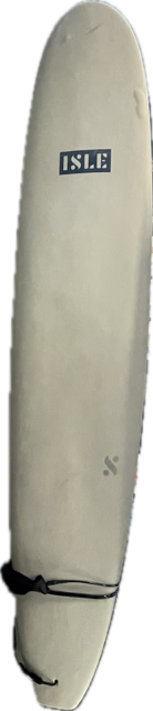 Vist Large View of Product Image Which is Used ISLE Surfboard Soft Top Grey 9Ft