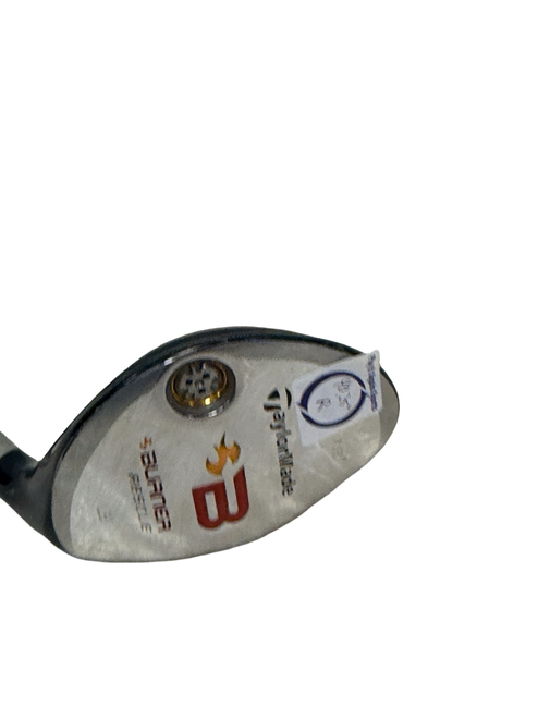 Vist Large View of Product Image Which is Used Taylormade BURNER RESCUE 2008 Mens 19deg Hybrid Club RH 3 Hybrid 40.25" w/ ReAx 60 R-Flex Shaft