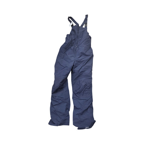 Vist Large View of Product Image Which is Used Lands End Snow Bibs Y Navy Blue LG