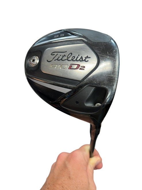 Vist Large View of Product Image Which is Titleist 910 D2 9.5° Driver Right Hand Extra Stiff