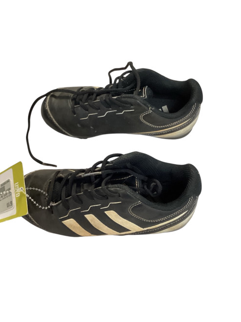 Vist Large View of Product Image Which is Used Adidas JUNIOR BB CLEAT BB/SB Cleats Black Youth 13.0