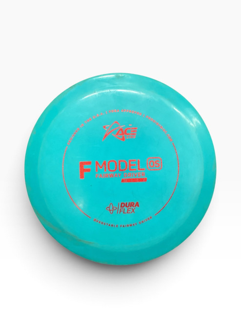 Vist Large View of Product Image Which is Used Prodigy F MODEL OS Disc Golf Driver Royal Blue