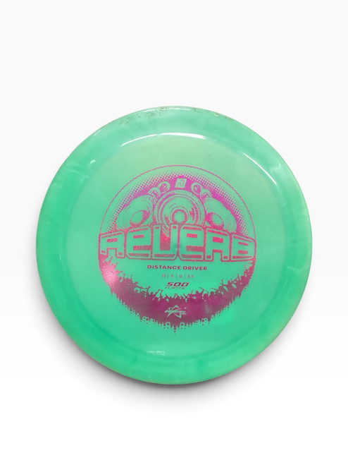 Vist Large View of Product Image Which is Used Prodigy REVERB Disc Golf Driver Green
