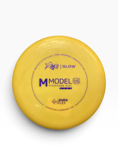 Vist Large View of Product Image Which is Used Prodigy M MODEL US Disc Golf Mid Range Yellow