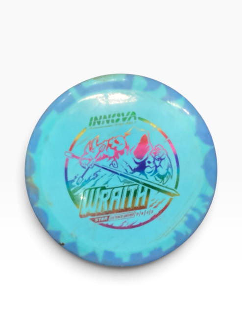 Vist Large View of Product Image Which is Used Innova STAR WRAITH Disc Golf Driver Royal Blue