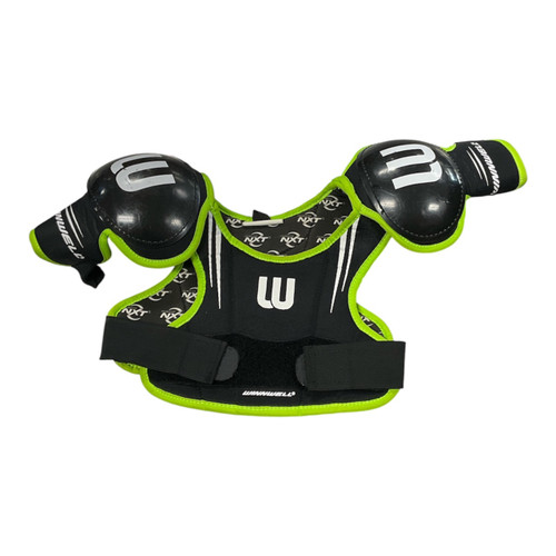 Vist Large View of Product Image Which is Used WinnWell NXT Youth Shoulder Pads MD