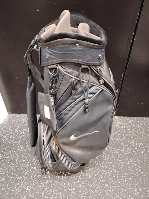 Vist Large View of Product Image Which is Used Nike CART BAG Mens Cart Bag Black