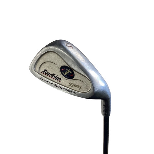 Vist Large View of Product Image Which is Used Tour Edge SP1 Golf Wedge Mens RH Sand Wedge
