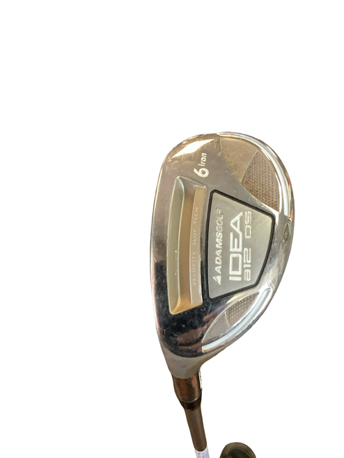 Vist Large View of Product Image Which is Used Adams Golf IDEA A12 OS Womens Hybrid Club LH 6 Hybrid