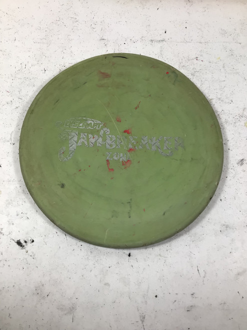 Vist Large View of Product Image Which is Used Discraft JAWBREAKER ZONE Disc Golf Putter Green 173g