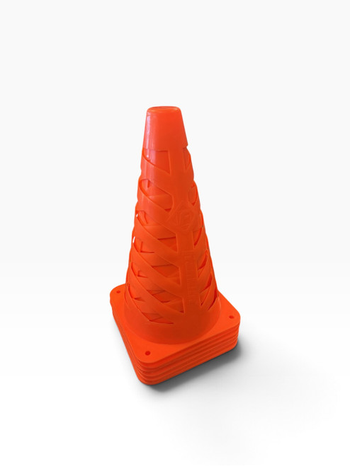 Vist Large View of Product Image Which is Used 6 PACK COLOR TRAINING CONES Soccer Training Aids