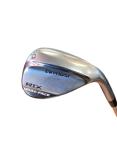 Vist Large View of Product Image Which is Used Cleveland RTX FULL-FACE ZIPCORE Golf Wedge Mens RH 60 Degree