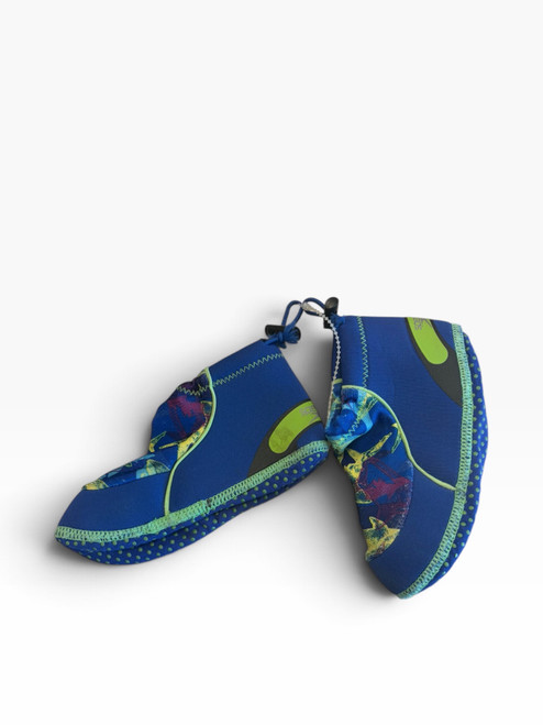 Vist Large View of Product Image Which is Used Speedo Water Shoes Y Royal Blue Youth 13.5