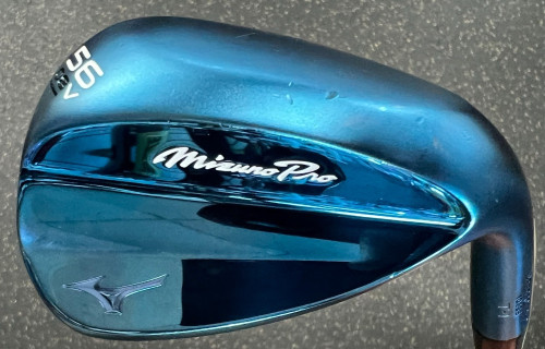 Vist Large View of Product Image Which is Used Mizuno PRO BLUE Golf Wedge Mens RH 56 Degree