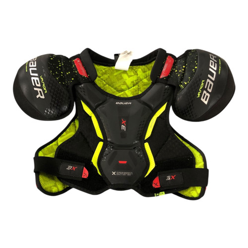 Vist Large View of Product Image Which is Used Bauer VAPOR 3X SP Junior Shoulder Pads MD