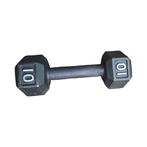 Vist Large View of Product Image Which is Used 10LB DUMBBELL Hex Dumbbell (Each) 10 lb
