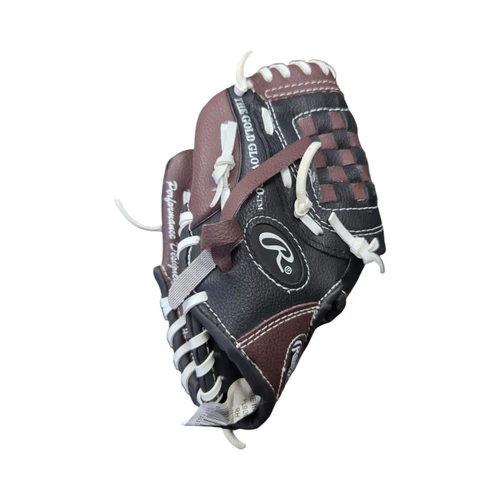 Vist Large View of Product Image Which is Used Rawlings PLAYER SERIES 9 LHT BB/SB Glove LH Throw Brown 9"