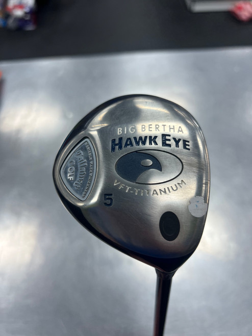 Vist Large View of Product Image Which is Used Callaway BIG BERTHA HAWKEYE Mens Fairway Wood RH 5 Wood