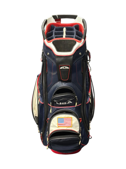 Vist Large View of Product Image Which is Used Sun Mountain SUN MOUNTAIN C130 CART BAG Mens Cart Bag Navy Blue