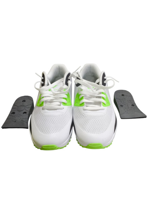 Vist Large View of Product Image Which is Used Nike AIR MAX 90 GOLF FLASH LIME Mens Golf Shoes Black Senior 12