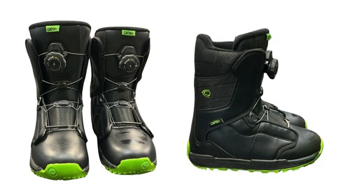 Vist Large View of Product Image Which is Used Capix ATOP LACE SNOWBOARD BOOTS Boys Snowboard Boots Black Junior 05