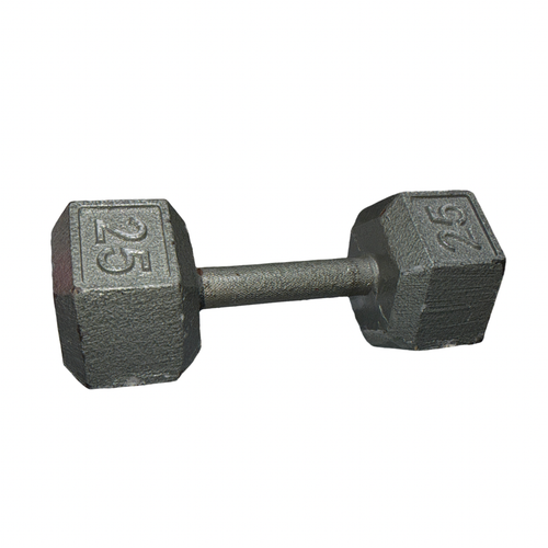 Vist Large View of Product Image Which is Used Hex Dumbbell (Each) 25 lb