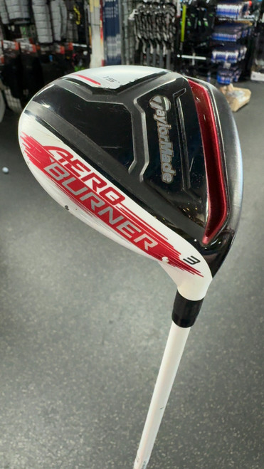 Vist Large View of Product Image Which is Used Taylormade AERO BURNER Mens Fairway Wood RH 3 Wood