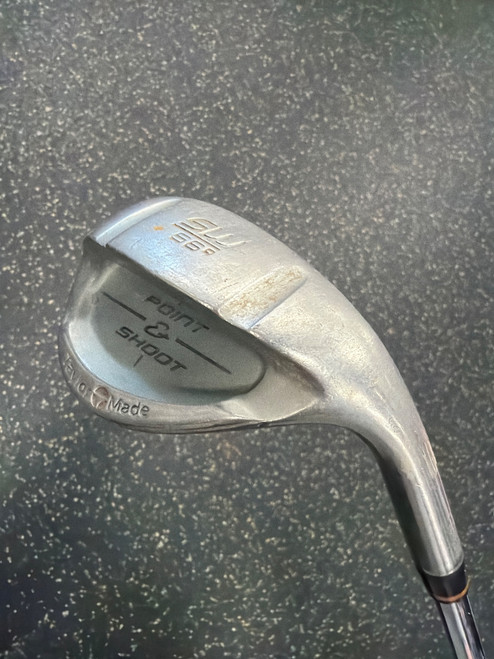 Vist Large View of Product Image Which is Used Taylormade POINT AND SHOOT Golf Wedge Mens RH Sand Wedge