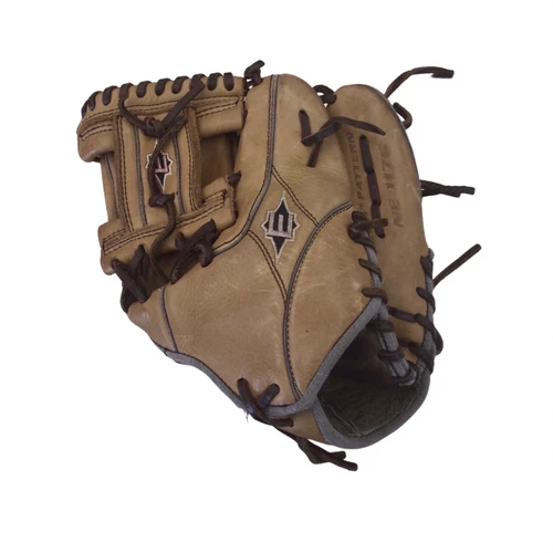 Vist Large View of Product Image Which is Used Easton NATURAL ELITE BB/SB Glove RH Throw Tan 11 3/4"