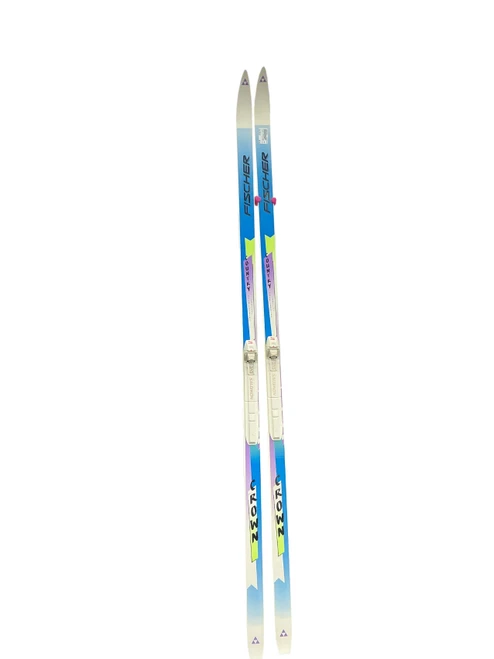 Vist Large View of Product Image Which is Used Fischer COUNTRY CROWN Womens XC Skis Only Royal Blue 190 cm
