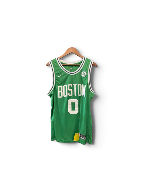 Vist Large View of Product Image Which is Used Nike NIKE TATUM CELTICS JERSEY M Basketball Adult Top Green MD