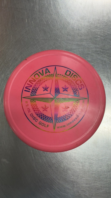 Vist Large View of Product Image Which is Used Innova FIRST RUN STAR ANIMAL Disc Golf Putter Pink