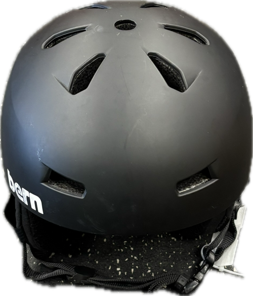 Vist Large View of Product Image Which is Used Bern MACON Snowsport Helmet Adult Black L/XL