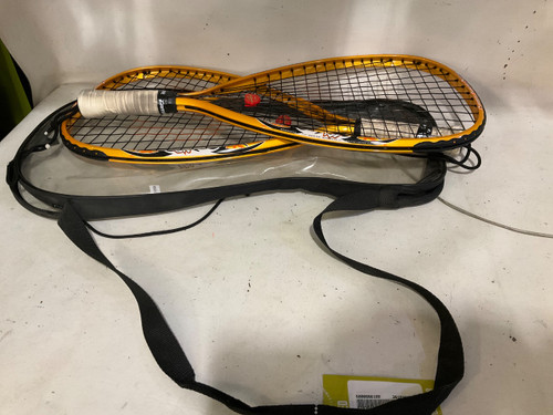 Vist Large View of Product Image Which is Used Wilson HYPER ALLOY Adult Racquetball Racquet Gold Unknown