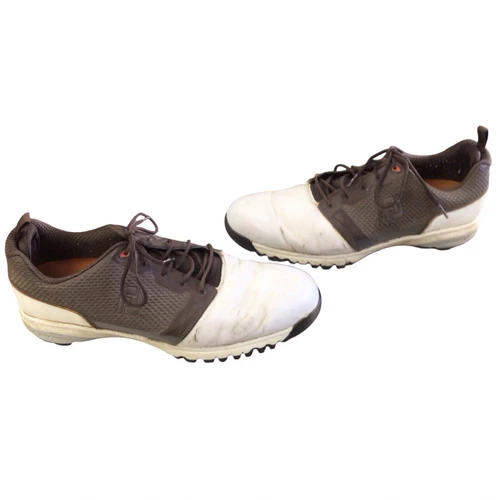 Vist Large View of Product Image Which is Used Foot Joy Mens Golf Shoes Brown Senior 13