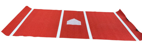 Vist Large View of Product Image Which is Used BB HITTING/CAGE MAT 12FTX6FT BB/SB Training Aid