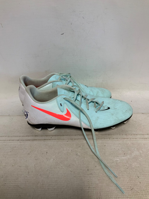 Vist Large View of Product Image Which is Used Nike PHANTOM GX Soccer Cleats Teal Senior 6.5