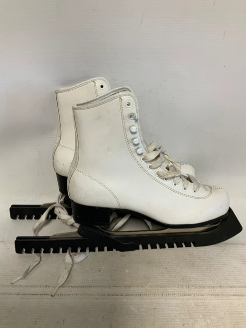 Vist Large View of Product Image Which is Used WHITE WomensFigure Skate White Senior 6