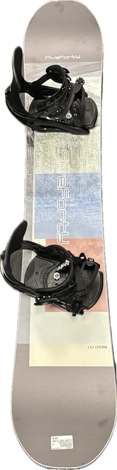 Vist Large View of Product Image Which is New FiveFORTY ROCKET MENS SNOWBOARD W/ STNDRD 2.0 LG BINDINGS