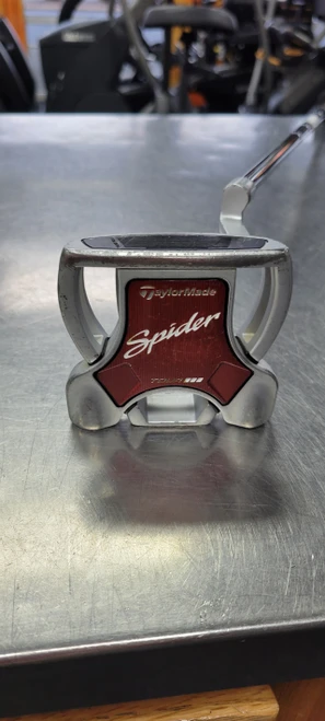 Vist Large View of Product Image Which is Used Taylormade SPIDER TOUR SILVER L NECK Mens Putter RH