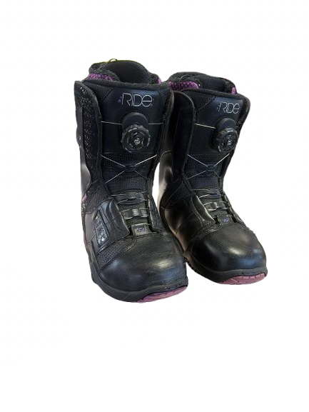Vist Large View of Product Image Which is Used Ride SASH Womens Snowboard Boots Black Senior 6.5